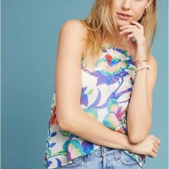 NWT Maeve St. Lucia Blouse {Anthro} Medium - Picture 4 of 5